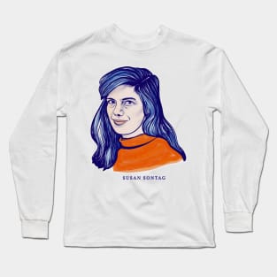 Susan Sontag Long Sleeve T-Shirt